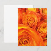 Fire Orange Roses (Front/Back)