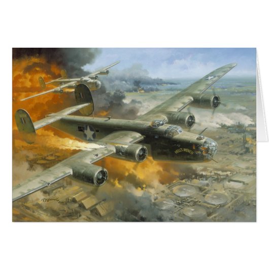 Fire Over Ploesti Cards (Front Horizontal)