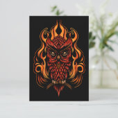 Fire Owl (Standing Front)