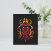 Fire Owl (Standing Front)