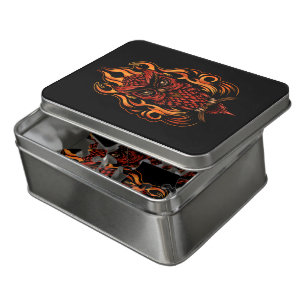 Fire Owl Jigsaw Puzzle