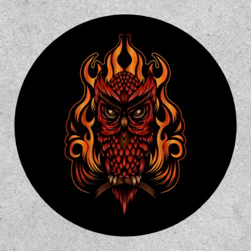 Fire Owl Patch