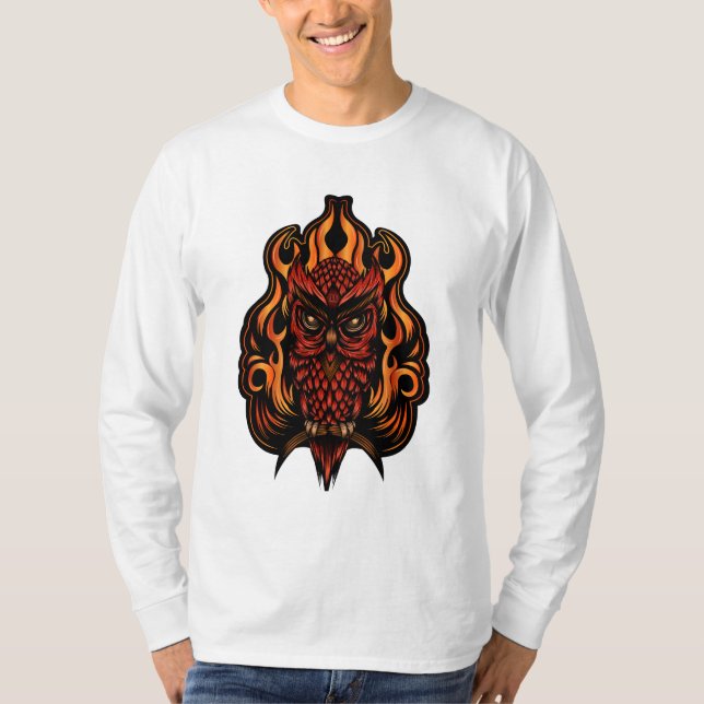Fire Owl T-Shirt (Front)