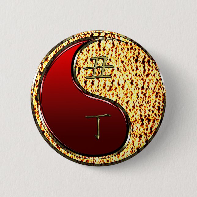 Fire Ox Button (Front)