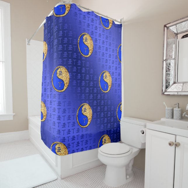 Fire Ox Shower Curtain (In Situ)