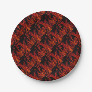 Fire Paper Plates