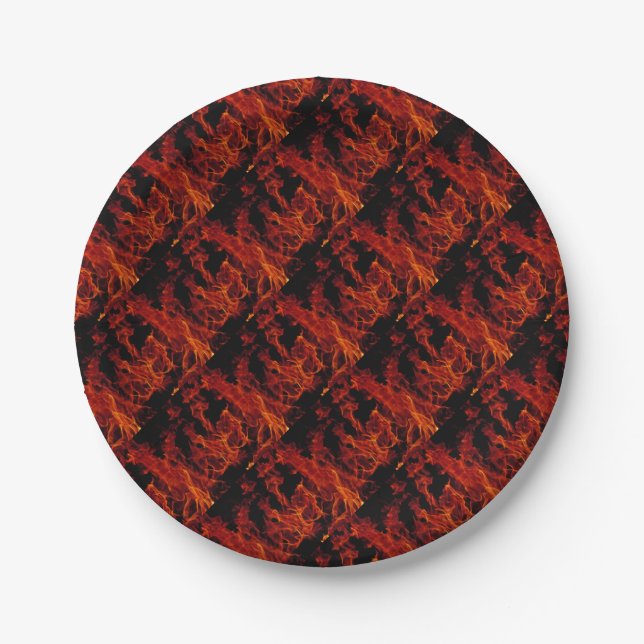 Fire Paper Plates (Front)