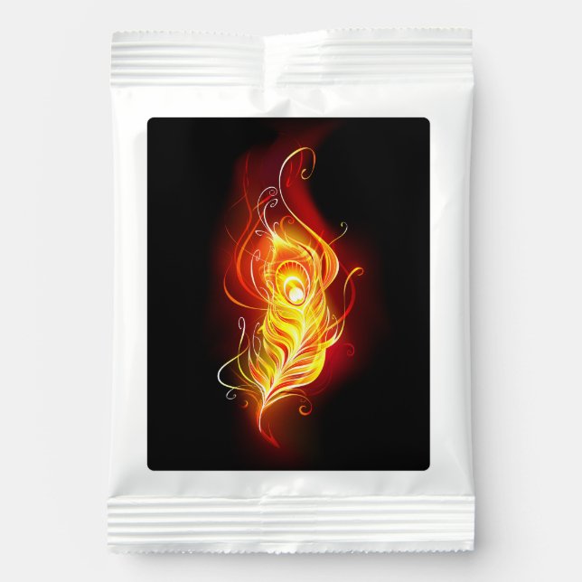Fire Peacock Feather Margarita Drink Mix (Front)