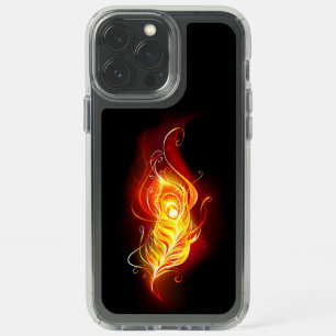 Fire Peacock Feather Speck iPhone 13 Pro Max Case