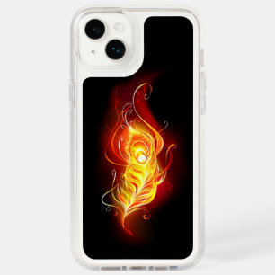 Fire Peacock Feather Speck iPhone 14 Plus Case
