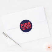 Fire Pelosi Classic Round Sticker (Envelope)