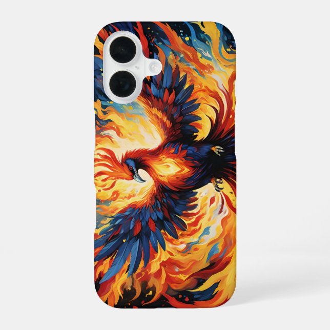FIRE PHOENIX MYTHICAL IPHONE CASE (Back)