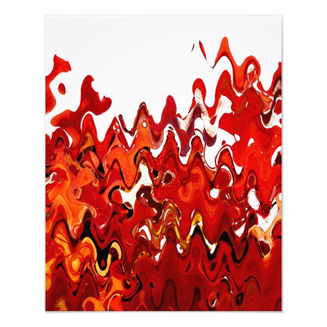 FIRE PHOTO PRINT (Front)