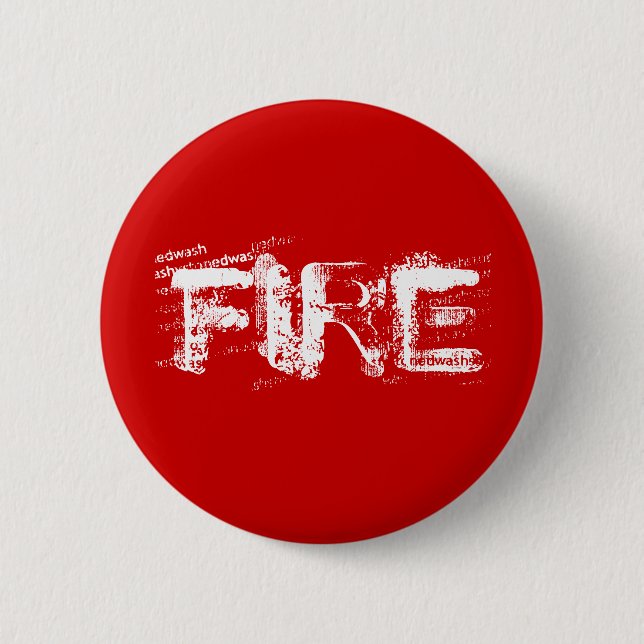FIRE PINBACK BUTTON (Front)