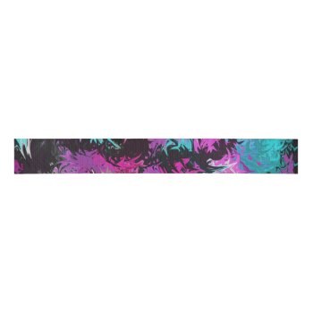 Fire Pink And Blue Ribbon by zzl_157558655514628 at Zazzle