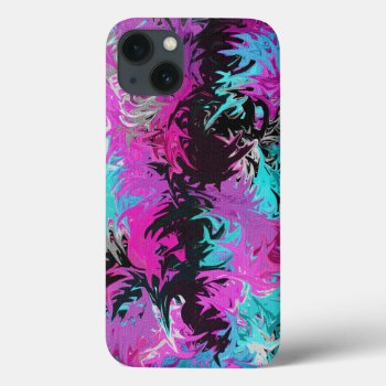 Fire Pink And Blue Samsung Galaxy Note 4 Case by zzl_157558655514628 at Zazzle