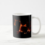 Fire Pit Winter Burning Logs Coffee Mug
