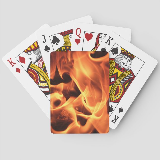 Fire Poker Cards (Back)