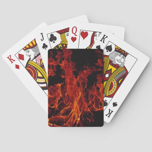Fire Poker Cards (Back)
