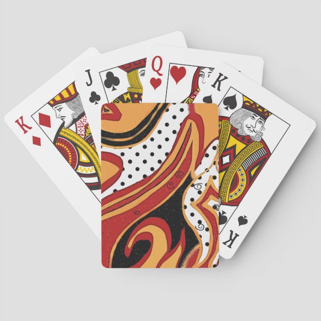 Fire Poker Cards (Back)