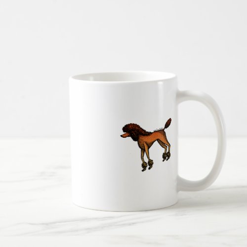 Fire Poodle  Coffee Mug