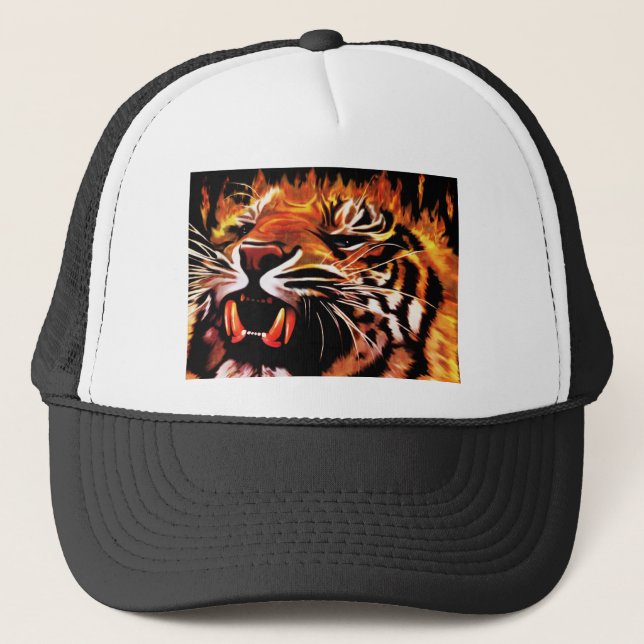 Fire Power Tiger Hat (Front)