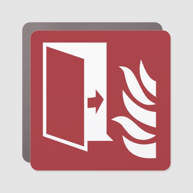 Fire Protection Door Safety Sign (Front)