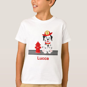 Fire Pup By The Fire Hydrant T-Shirt