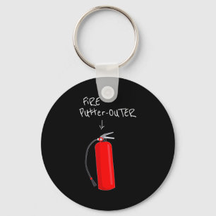Fire Putter Outer Fire Extinguisher Fire Fighter F Keychain
