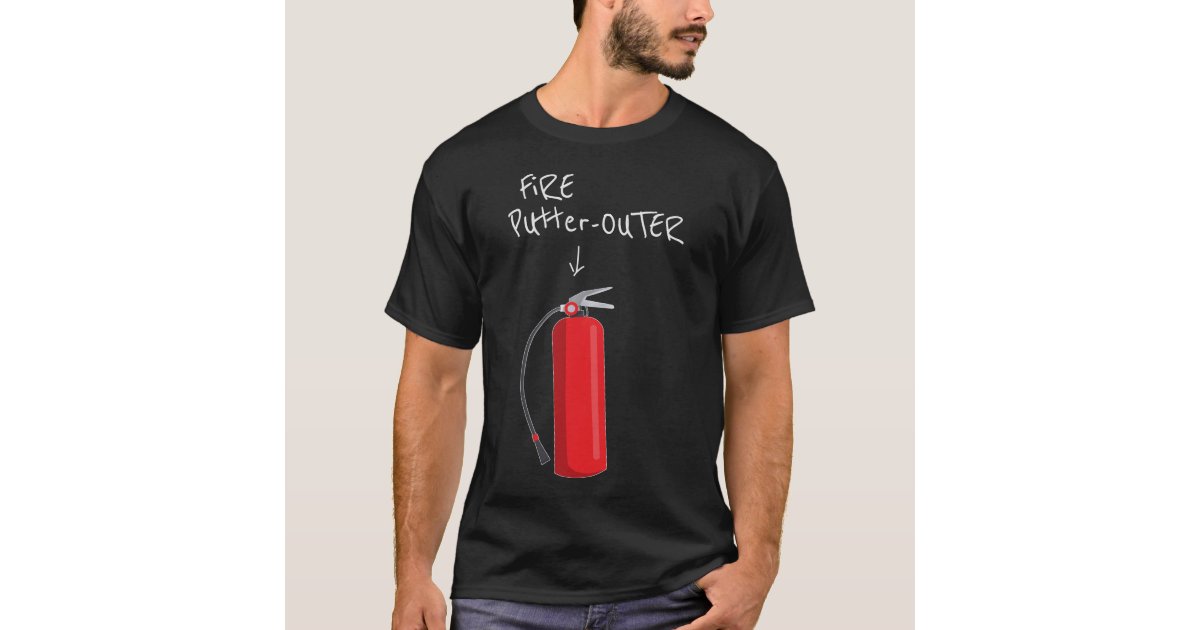 fire extinguisher t shirt