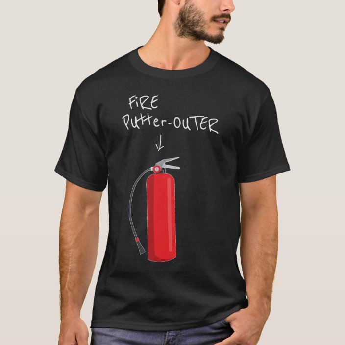 fire extinguisher t shirt