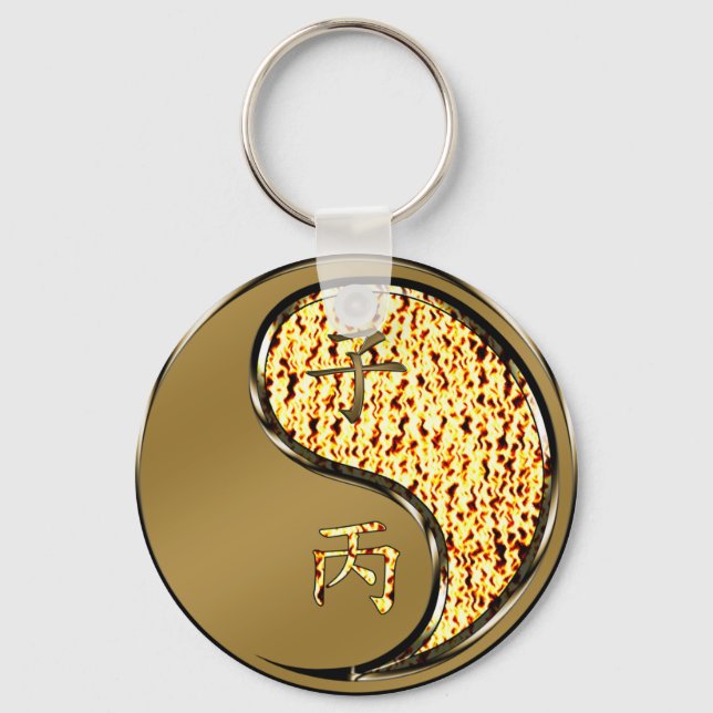 Fire Rat Keychain (Front)