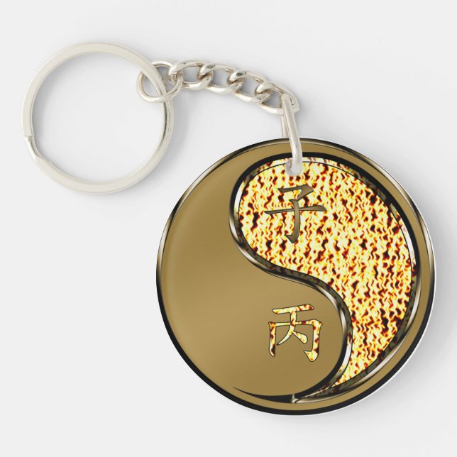 Fire Rat Keychain (Front)