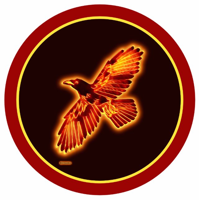 Fire Raven Cutout (Front)