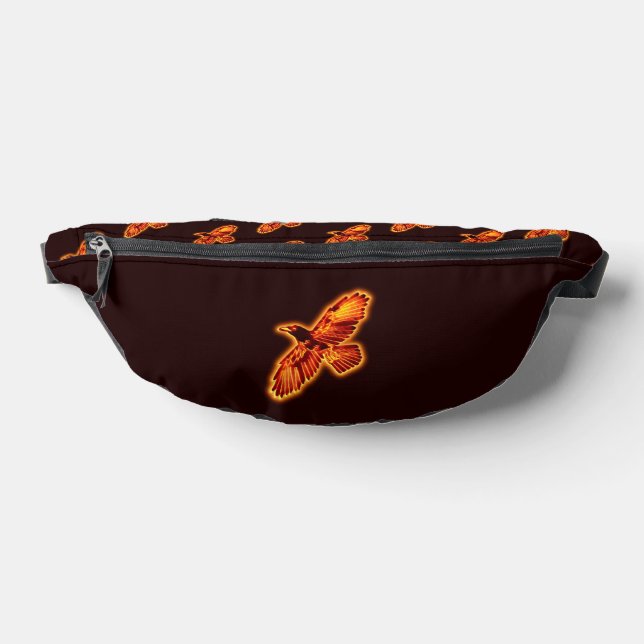 Fire Raven Fanny Pack (Lay Down)