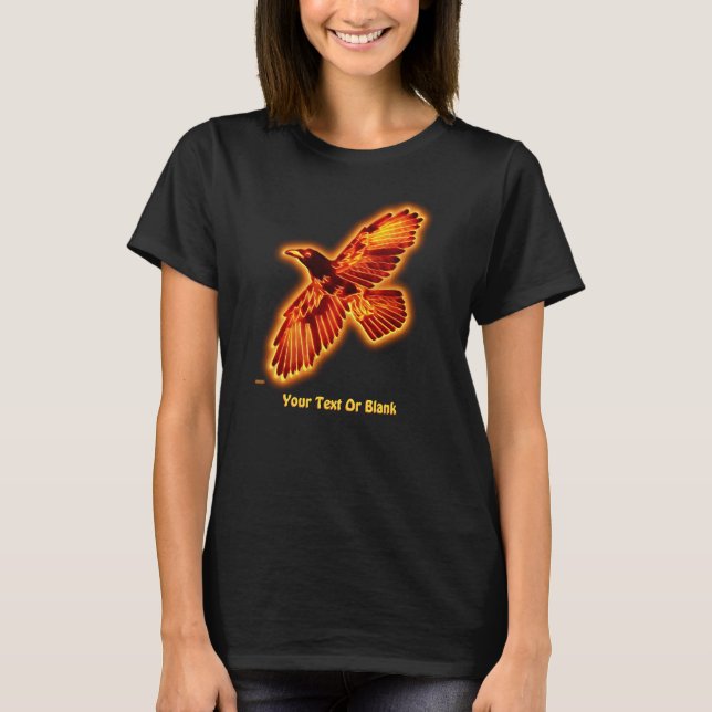 Fire Raven T-Shirt (Front)