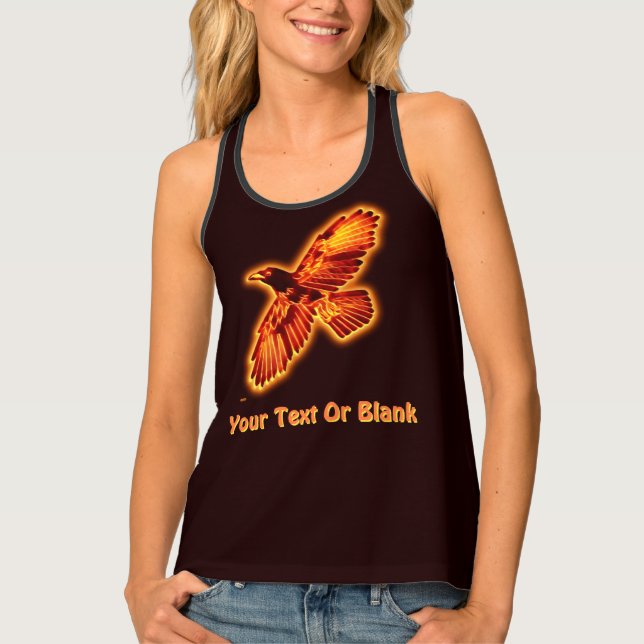 Fire Raven Tank Top (Front)