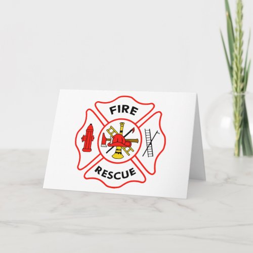 Fire Rescue Card