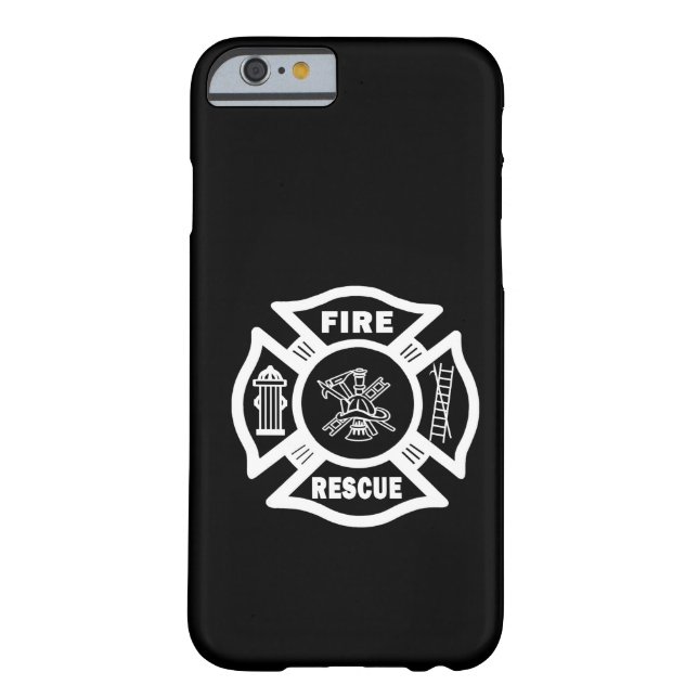 Fire Rescue Case-Mate iPhone Case (Back)