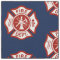 Fire Rescue Maltese Cross Symbol Navy