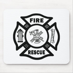 Fire Rescue Mouse Pad