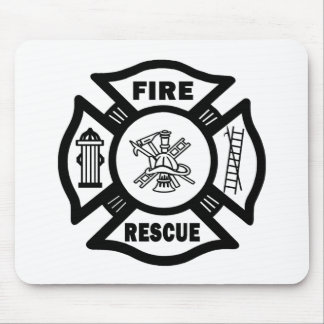 Fire Rescue Mouse Pad