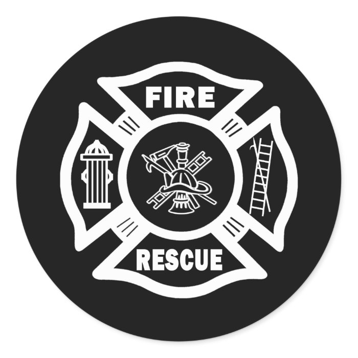 Fire Rescue Stickers