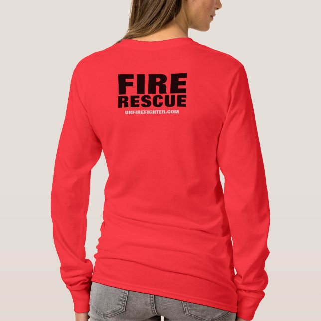 FIRE RESCUE T-Shirt (Back)