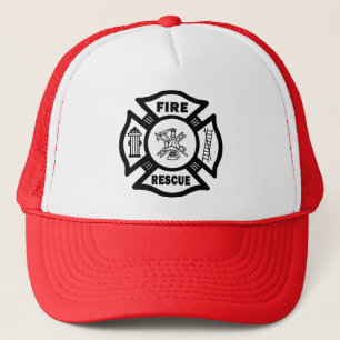 Fire Rescue Trucker Hat