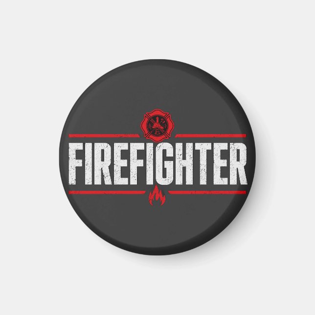 🔥 Fire Rescue Unit Magnet (Front)