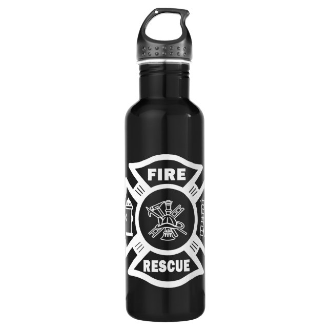 Fire Rescue Water Bottle (Front)