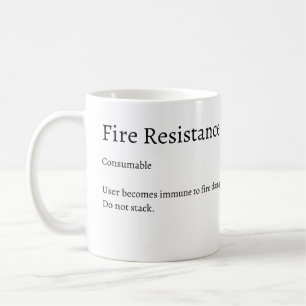 FIre Resistance Potion Mug