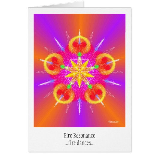 Fire Resonance Cards (Front)