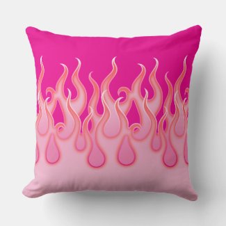 Fire Rockabilly Hot Rod Flames Girls Bedroom